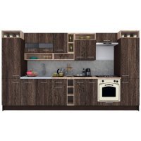 Bucatarie COSSY NEW 360 Wenge / Decor 7648